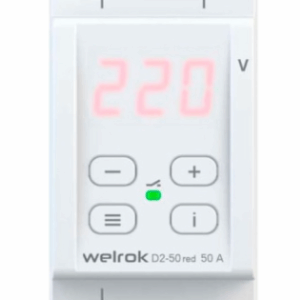 Реле напряжения Welrok d2-50 red