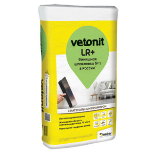 weber.vetonit Шпатлевка LR+ 20кг