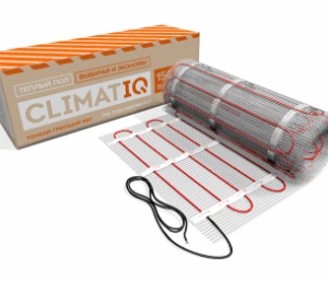Тонкий самоклеящийся греющий мат CLIMATIQ MAT 8м²