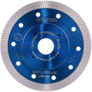 Диск алмазный отрезной Hilberg турбо ультратонкий 125x22.23 Hard Materials X-type HM402