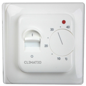 Терморегулятор с ручным управлением CLIMATIQ BT (white)