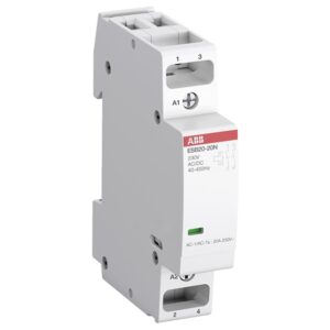 Контактор ABB ESB20-20N-06 модульный 20А АС-1, 2НО, катушка 230В AC/DC 1SBE121111R0620